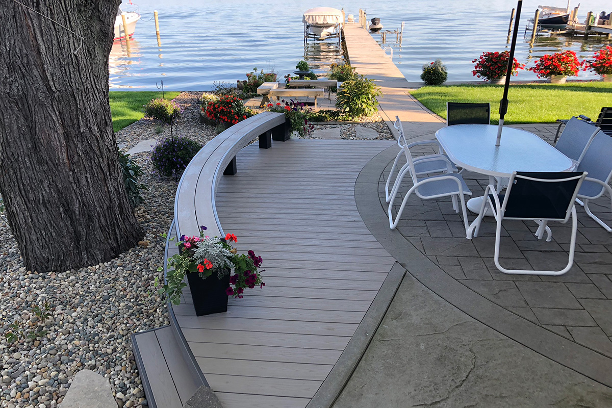 NB_Gallery_Deck11 Multi-level cedar deck Holland Michigan